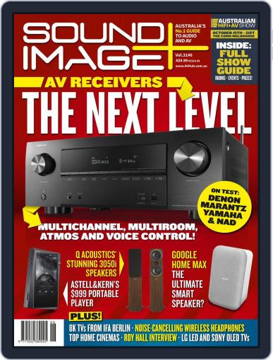 Sound + Image October 1st, 2018 Digital Back Issue Cover