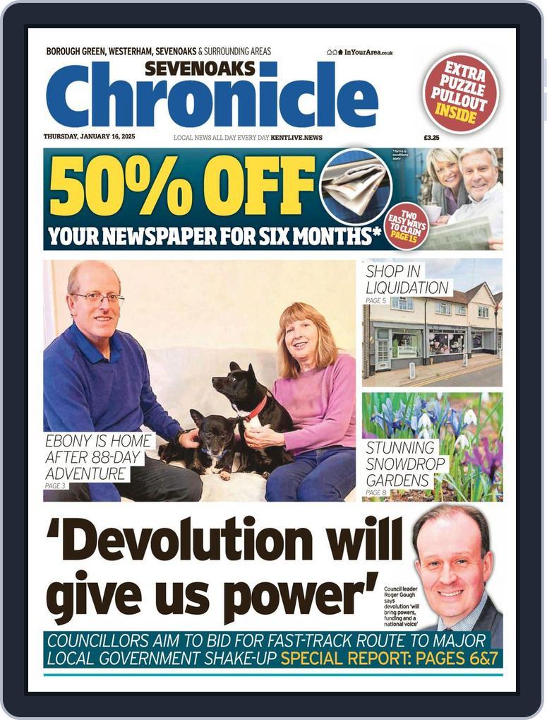 Sevenoaks Chronicle (Digital) Subscription