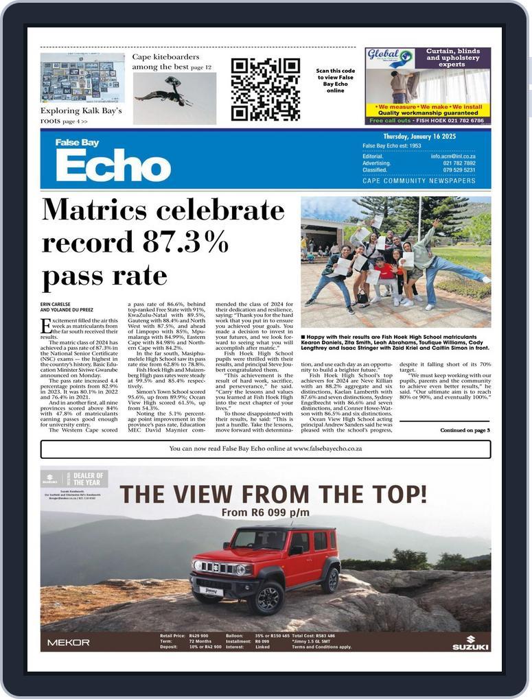 False Bay Echo (Digital) Subscription