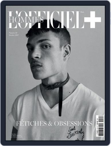 L'officiel Hommes Paris October 1st, 2017 Digital Back Issue Cover