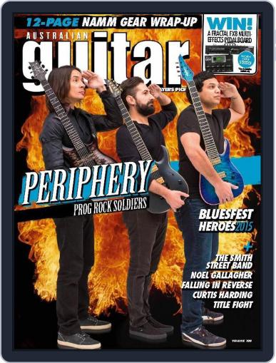Australian Guitar March 14th, 2015 Digital Back Issue Cover