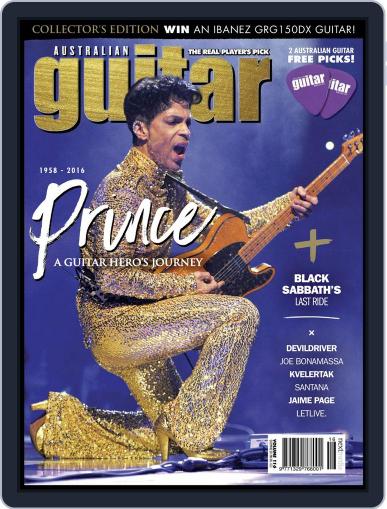 Australian Guitar July 6th, 2016 Digital Back Issue Cover