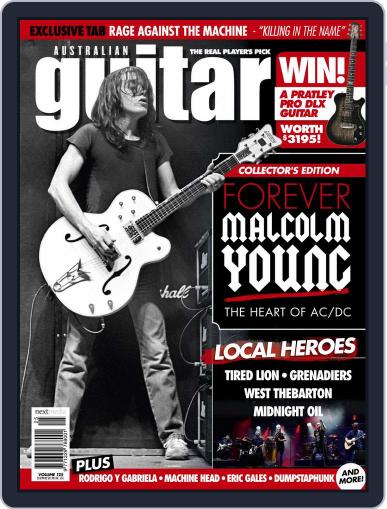 Australian Guitar November 1st, 2017 Digital Back Issue Cover
