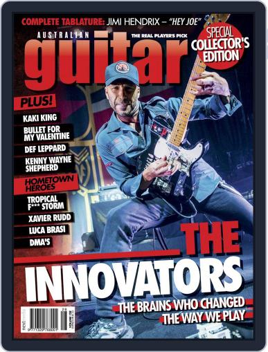 Australian Guitar May 1st, 2018 Digital Back Issue Cover