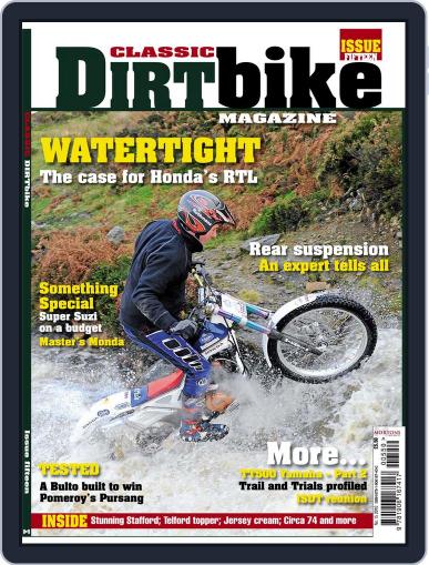 Classic Dirt Bike May 18th, 2010 Digital Back Issue Cover