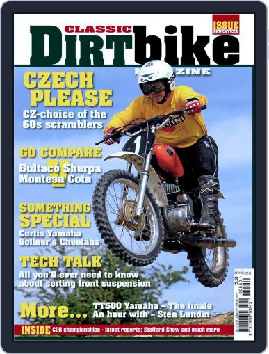 Classic Dirt Bike November 16th, 2010 Digital Back Issue Cover