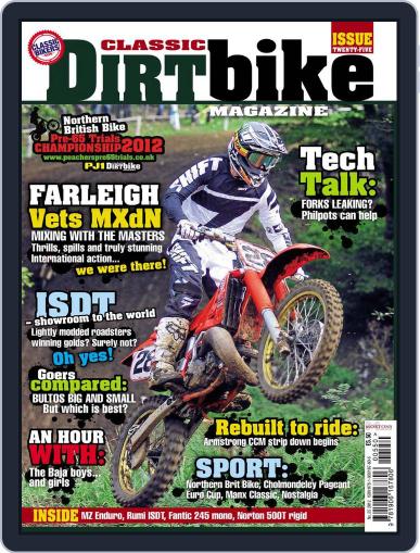 Classic Dirt Bike November 13th, 2012 Digital Back Issue Cover