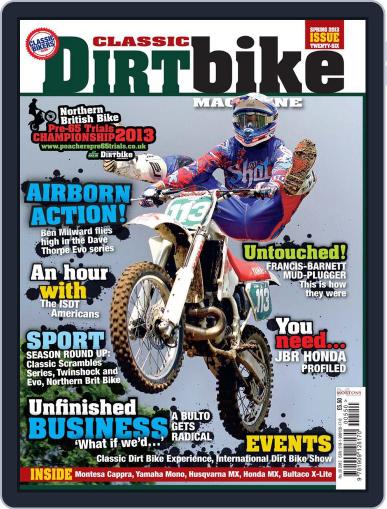 Classic Dirt Bike February 19th, 2013 Digital Back Issue Cover