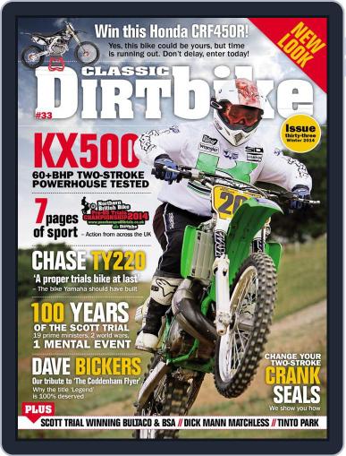 Classic Dirt Bike November 17th, 2014 Digital Back Issue Cover