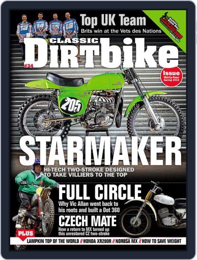 Classic Dirt Bike February 17th, 2015 Digital Back Issue Cover