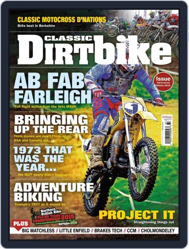 Classic Dirt Bike December 15th, 2015 Digital Back Issue Cover