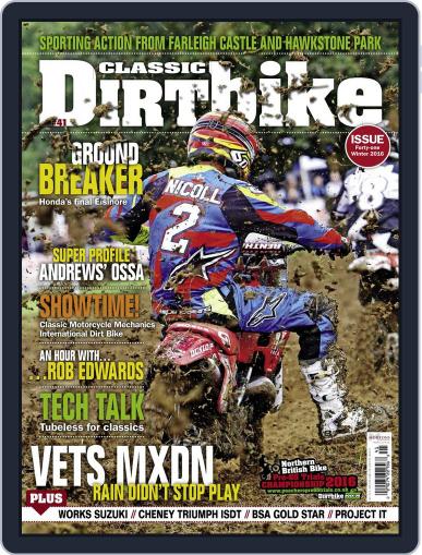 Classic Dirt Bike November 1st, 2016 Digital Back Issue Cover