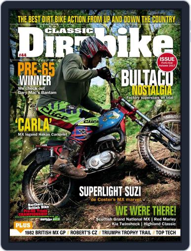 Classic Dirt Bike August 8th, 2017 Digital Back Issue Cover