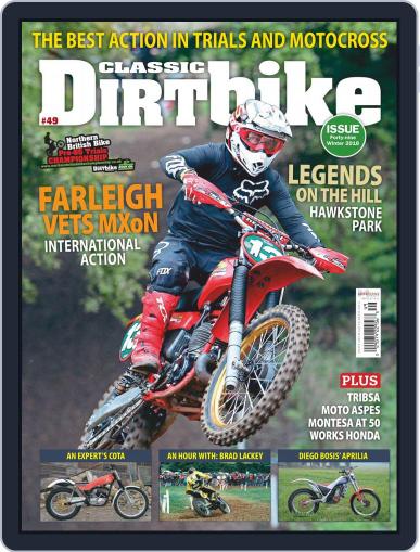 Classic Dirt Bike December 1st, 2018 Digital Back Issue Cover