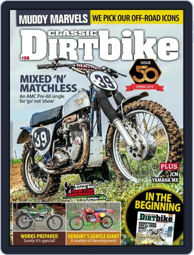 Classic Dirt Bike February 1st, 2019 Digital Back Issue Cover