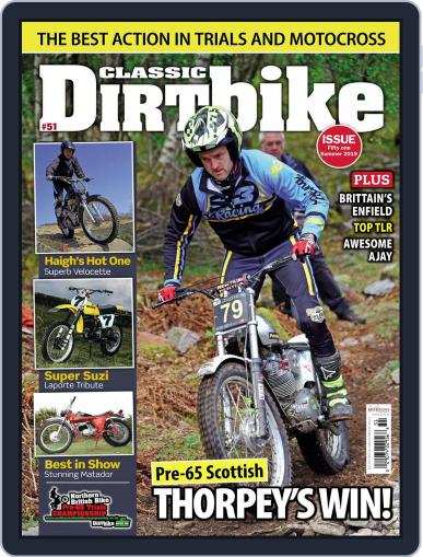 Classic Dirt Bike May 1st, 2019 Digital Back Issue Cover