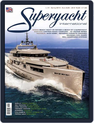 Superyacht International (Digital) March 17th, 2014 Issue Cover