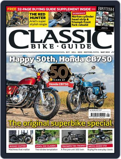 Classic Bike Guide May 1st, 2019 Digital Back Issue Cover