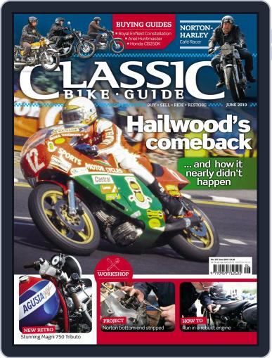 Classic Bike Guide June 1st, 2019 Digital Back Issue Cover