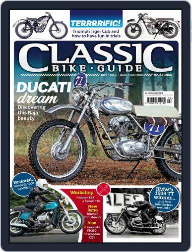 Classic Bike Guide March 1st, 2020 Digital Back Issue Cover