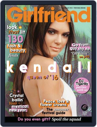 Girlfriend Australia December 1st, 2016 Digital Back Issue Cover