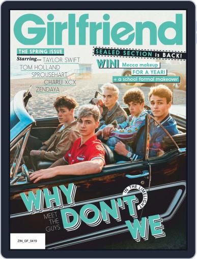 Girlfriend Australia October 1st, 2019 Digital Back Issue Cover