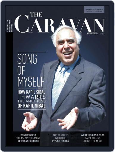 The Caravan November 2nd, 2012 Digital Back Issue Cover