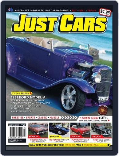 Just Cars November 12th, 2010 Digital Back Issue Cover