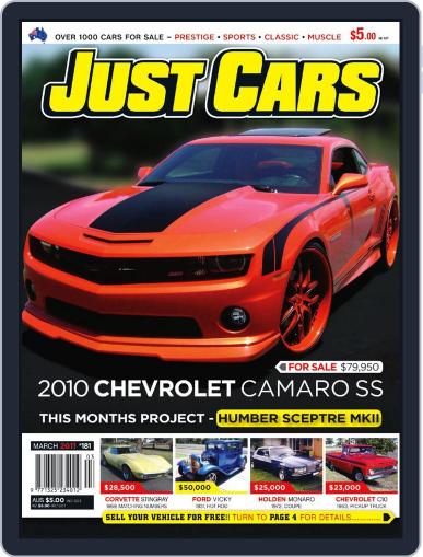 Just Cars February 15th, 2011 Digital Back Issue Cover
