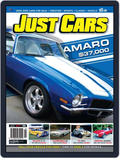 Just Cars June 9th, 2011 Digital Back Issue Cover