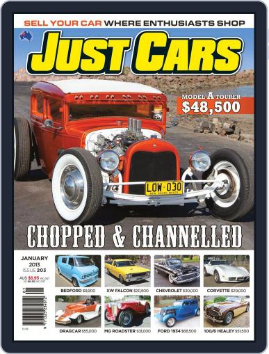 Just Cars December 11th, 2012 Digital Back Issue Cover