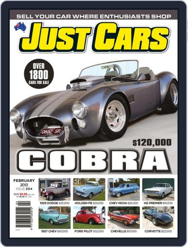 Just Cars January 17th, 2013 Digital Back Issue Cover