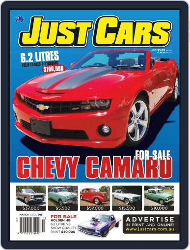 Just Cars February 12th, 2013 Digital Back Issue Cover