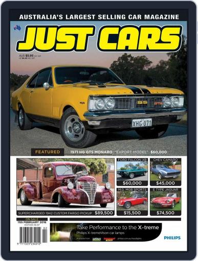 Just Cars February 10th, 2016 Digital Back Issue Cover