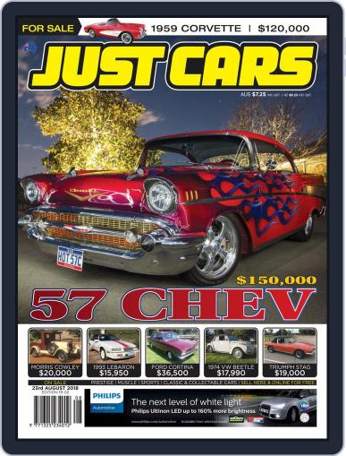 Just Cars August 1st, 2018 Digital Back Issue Cover