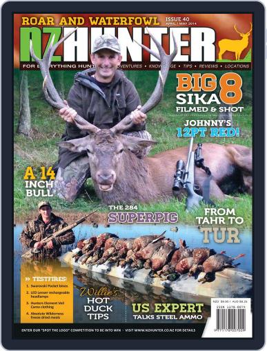 NZ Hunter April 30th, 2014 Digital Back Issue Cover