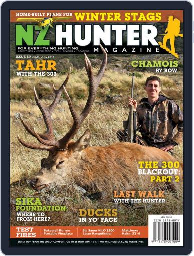 NZ Hunter June 1st, 2017 Digital Back Issue Cover
