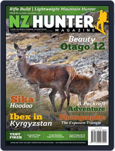NZ Hunter October 1st, 2017 Digital Back Issue Cover
