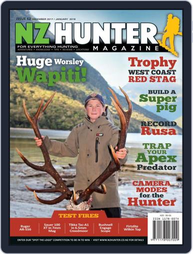 NZ Hunter December 1st, 2017 Digital Back Issue Cover