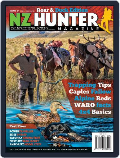 NZ Hunter April 1st, 2018 Digital Back Issue Cover