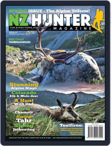 NZ Hunter October 1st, 2018 Digital Back Issue Cover