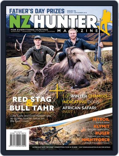 NZ Hunter August 1st, 2019 Digital Back Issue Cover