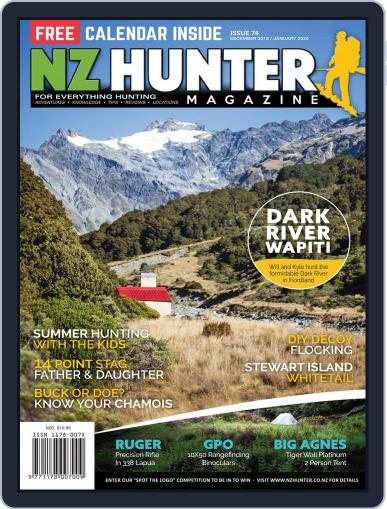 NZ Hunter December 1st, 2019 Digital Back Issue Cover