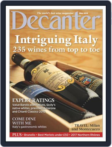 Decanter May 1st, 2019 Digital Back Issue Cover