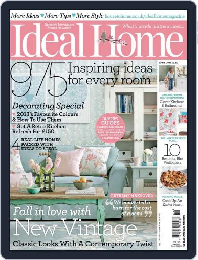 Ideal Home March 4th, 2013 Digital Back Issue Cover