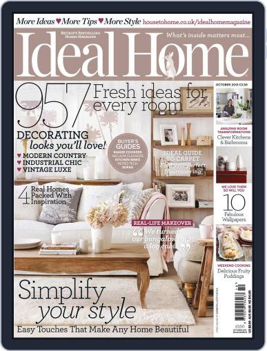 Ideal Home August 27th, 2013 Digital Back Issue Cover