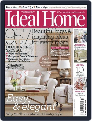 Ideal Home March 3rd, 2014 Digital Back Issue Cover