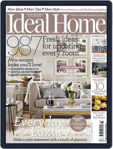 Ideal Home August 26th, 2014 Digital Back Issue Cover