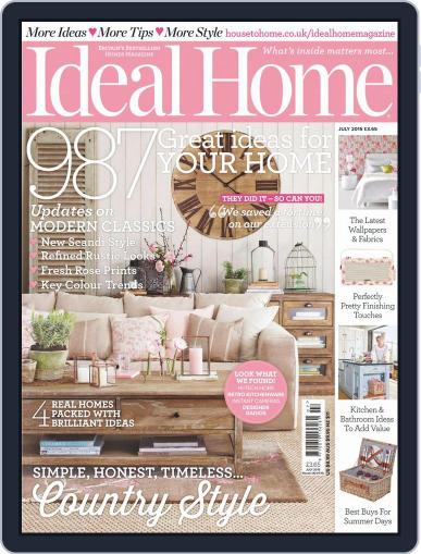 Ideal Home June 1st, 2015 Digital Back Issue Cover