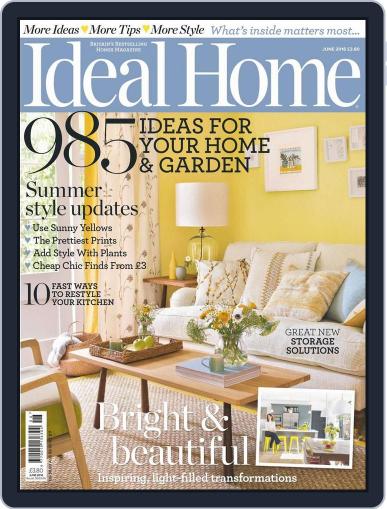 Ideal Home April 26th, 2016 Digital Back Issue Cover